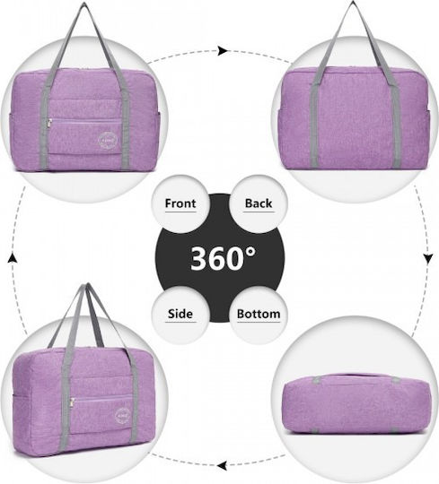 Miss Lulu Sack Voyage Purple Fabric