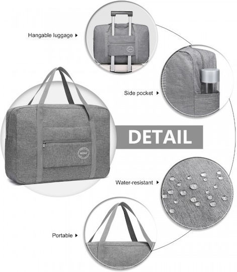 Miss Lulu Reisetasche Gray Stoff