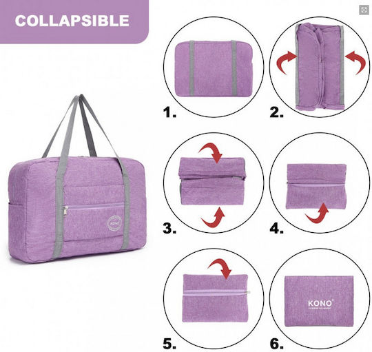 Miss Lulu Sack Voyage Purple Fabric