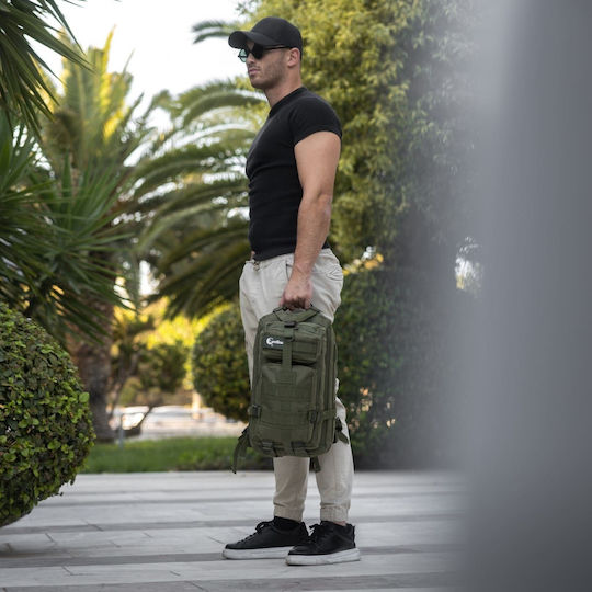 Cardinal Militärischer Rucksack Rucksack aus Polyester Khaki 35Es