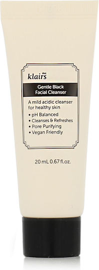 Dear, Klairs Gentle Black Gel Reinigung Gesicht 20ml