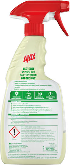 Ajax Cleaning Spray General Use Disinfectant Essential Oils 500ml