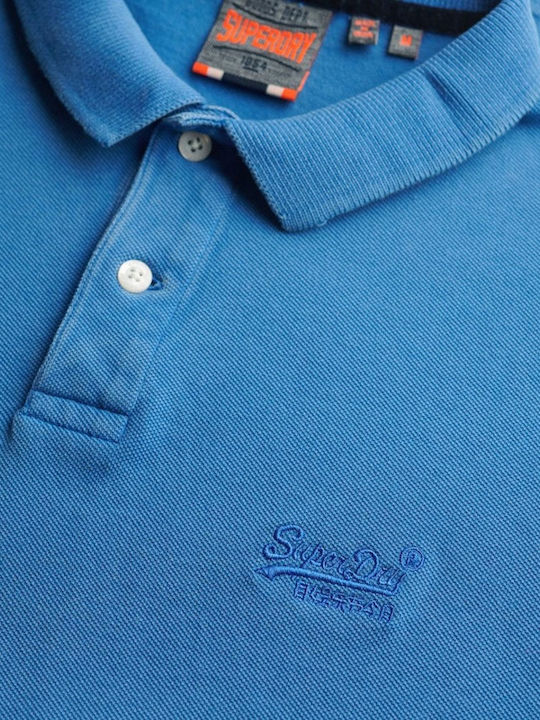 Polo Short Sleeve Blue T-shirt