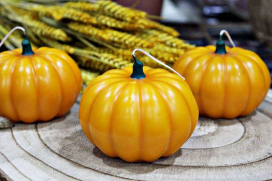 Ароматна свещ с аромат на тиква Pumpkin Spice 8.3x7.3см
