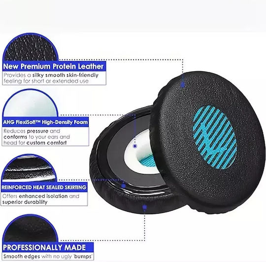 Perne de schimb pentru urechi Bose On-ear 2 perechi-negru compatibil