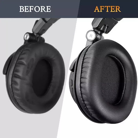 Audio Technica Ath M50x/m40x Ersatz-Ohrpolster Paar - Weiß Kompatibel
