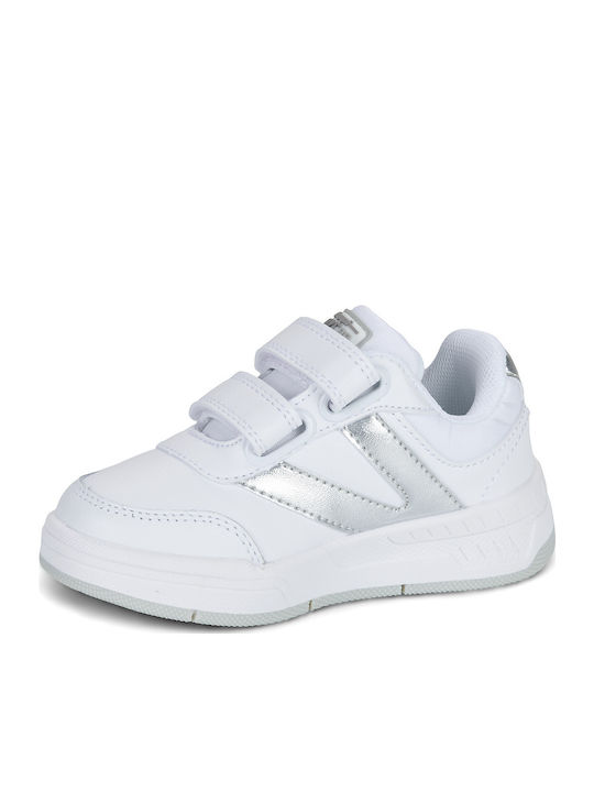 Kids Sneakers with Scratch White