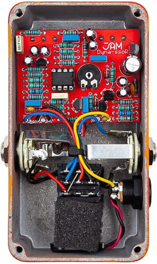 Jam Pedals Dynassor Πετάλι Effect Compressor Ηλεκτρικής Κιθάρας και Ηλεκτρικού Μπάσου