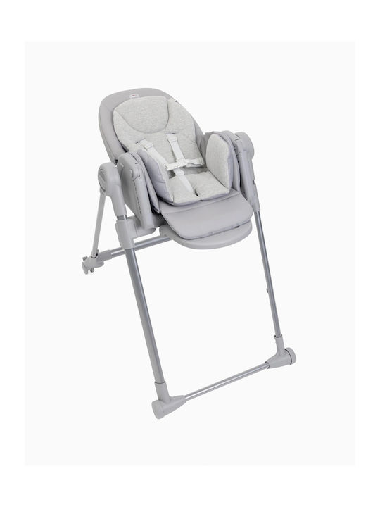 Chicco Polly Armonia Foldable Baby Highchair 3 in 1 with Adjustable Height Steel