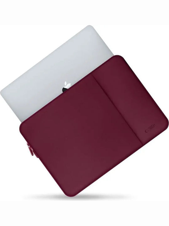 Tech-Protect Neoprene Case for 16" Laptop Burgundy