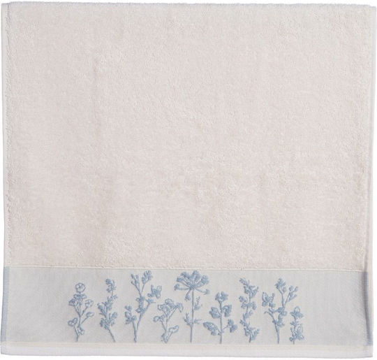 Nef-Nef Homeware Πετσέτα Προσώπου Claris 50x90εκ. Πράσινη Βάρους 500gr/m²