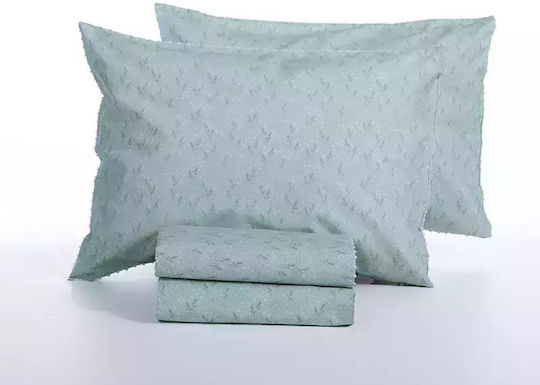 Nef-Nef Homeware Set Cearșafuri 240x270cm. Josefine Mentă 4buc