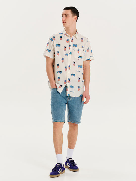 Short-sleeved Shirt White