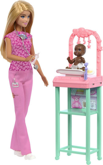 Barbie Pediatrician Set de păpuși pentru 3++ Ani