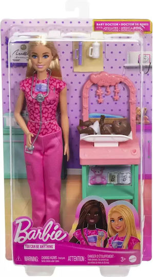 Barbie Pediatrician Set de păpuși pentru 3++ Ani