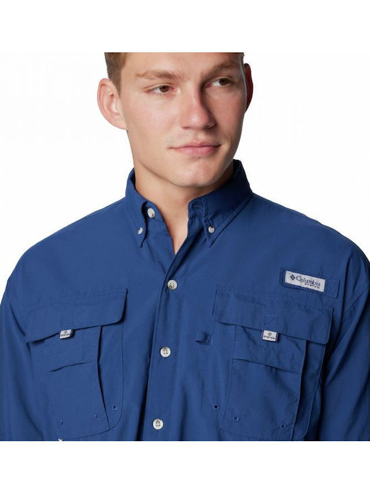 Pfg Bahama Long-sleeved Shirt Carbon