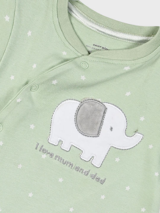 Energiers Baby Bodysuit Short-Sleeved Physical