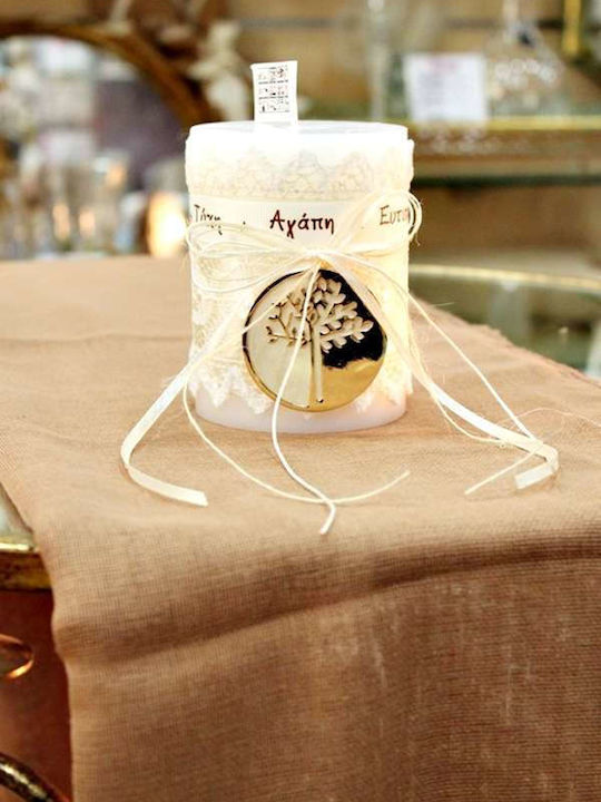 Gerakis Christmas Candle 10x8cm