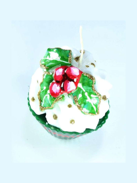 Gerakis Christmas Candle 9x7cm