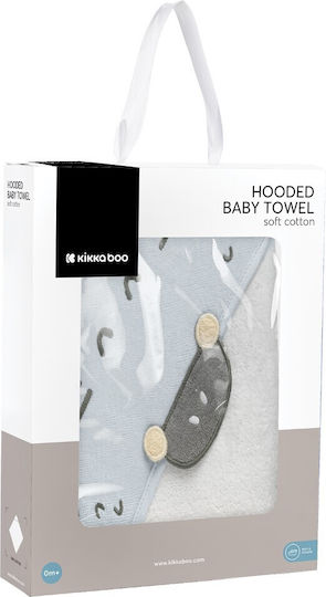 Kikka Boo Baby Bath Towel Bathrobe Hooded 90x90cm