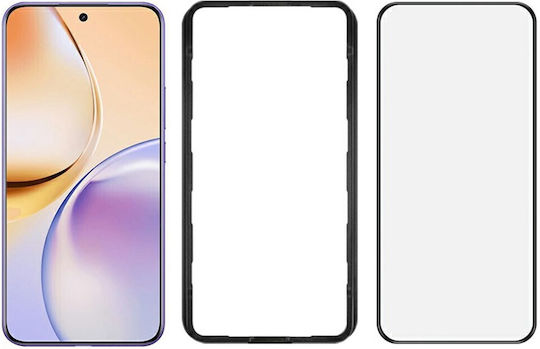 Voller Leim Vollflächig gehärtetes Glas (Realme 14 Pro+)