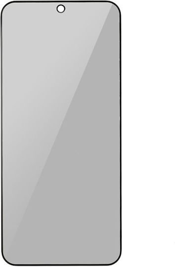 Full Glue Privacy Full Face Tempered Glass Μαύρο (Realme 14X 5G)