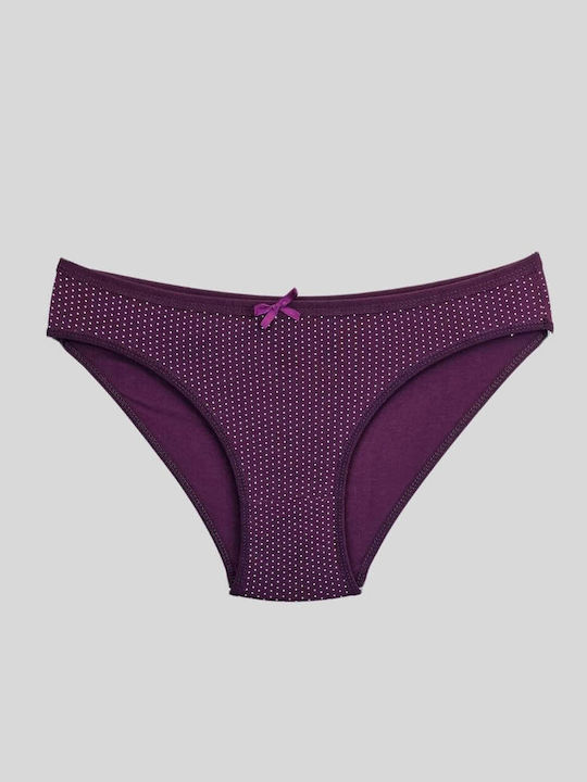 R1500 Βαμβακερά Damen Slip MultiPack Colorful