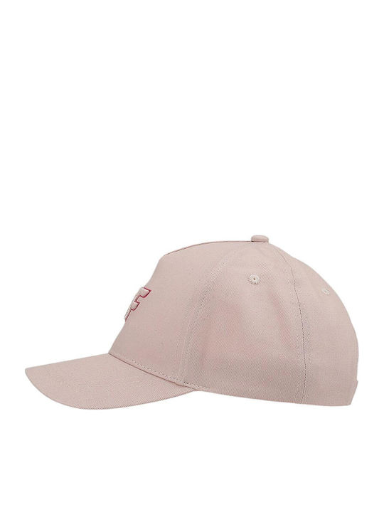 4F Kinderhut Jockey Stoff Beige