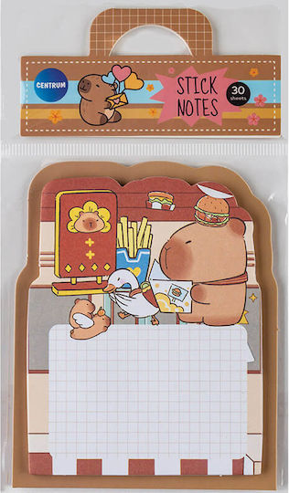 Centrum Capybara Haftnotizen 70x90mm 30 Blatt