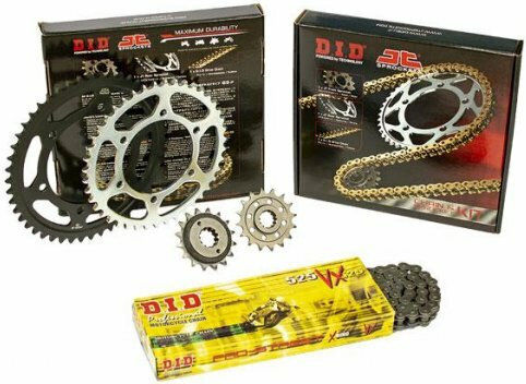 DID Chain & Sprocket Kit (16-45-525ZVMX) for Yamaha Tracer 900 2018-2020