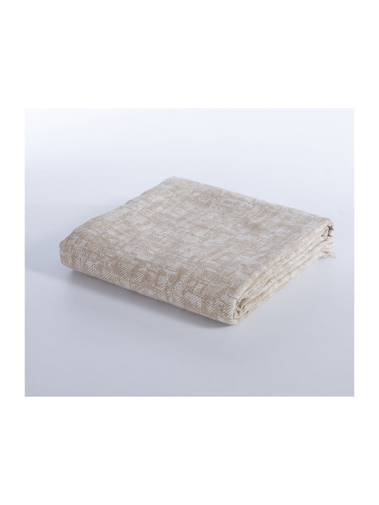 Nef-Nef Homeware Garcia Ριχτάρι Πολυθρόνας 170x180εκ. Beige