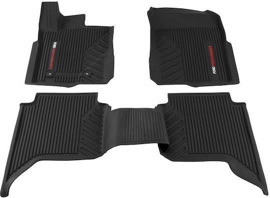 Ford Covorașe Față 2buc din Covor pentru Ford Raptor / Vânător 2022 Negre