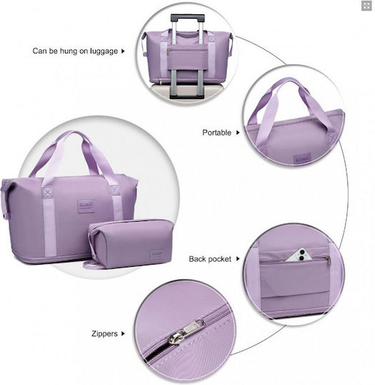 Miss Lulu Elektrische Gitarren Reisetasche Lila Stoff