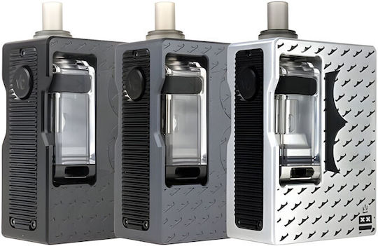 Vaperz Cloud Box Mod Kit mit eingebauter Batterie 3000mAh Raw Silver