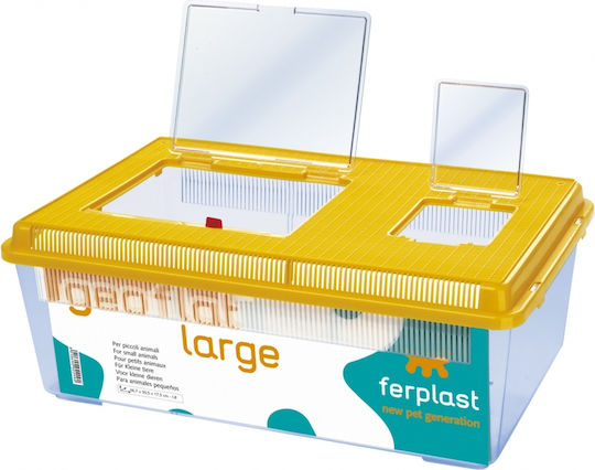 Ferplast Fish Aquarium Capacity 2.5lt with 23.2x15.3x16.6cm Blue