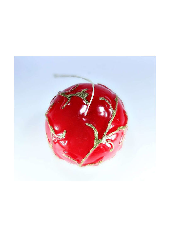 Gerakis Christmas Red Candle