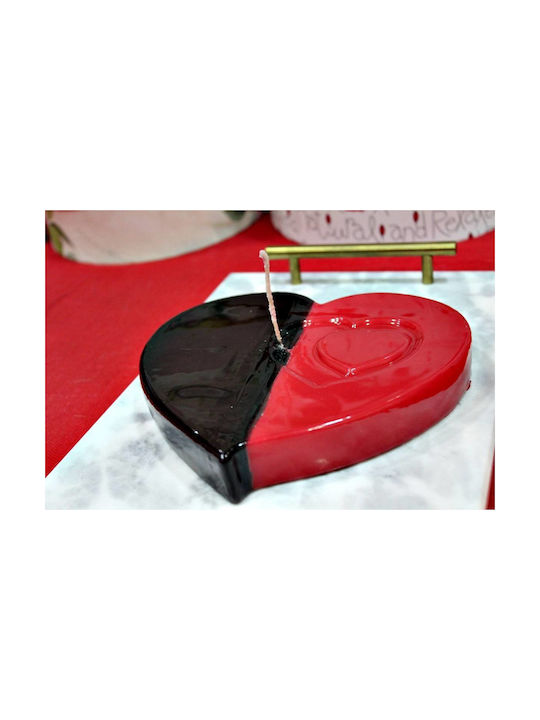 Плосък печат сърце 18.5 X 18см 2 цвята