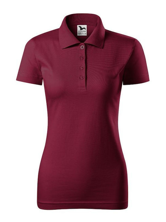 Malfini Women's Short Sleeve Promotional T-Shirt Burgundy