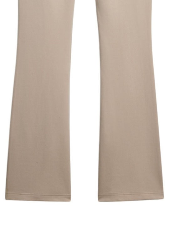 Παντελόνι Φόρμας με Λάστιχο Beige