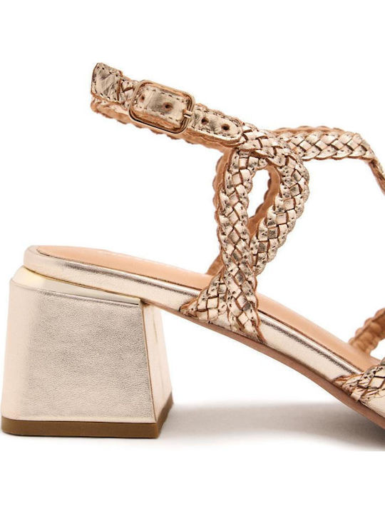 Sandalen Gold