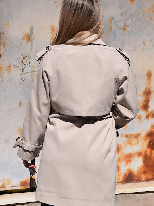 Women's Beige Trench Coat