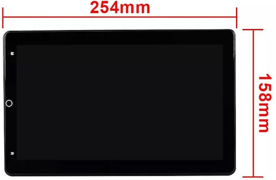 Andowl Car Audio System 2DIN (Bluetooth/USB/WiFi/GPS/Apple-Carplay/Android-Auto) with Touch Screen 10.5"