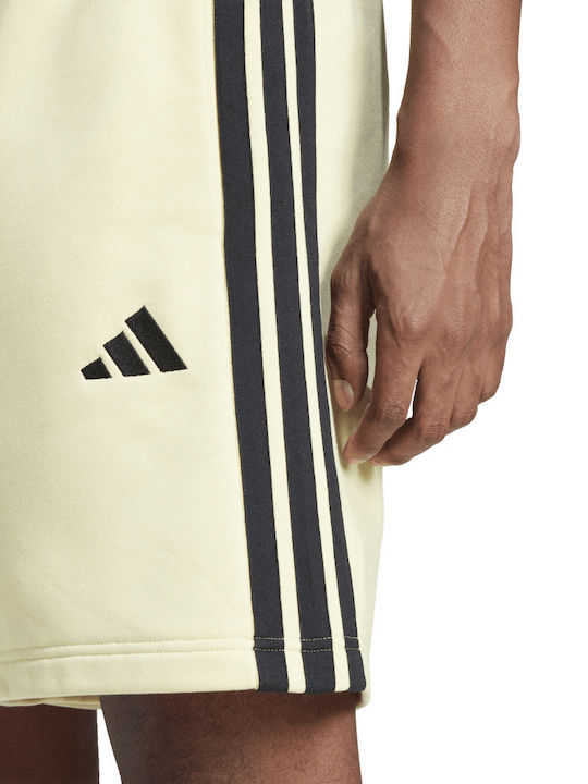Essential 3-Stripes Herrenshorts Gelb