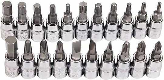 Benson Ratschen- & Steckschlüssel-Sets 1\4" 46Stück