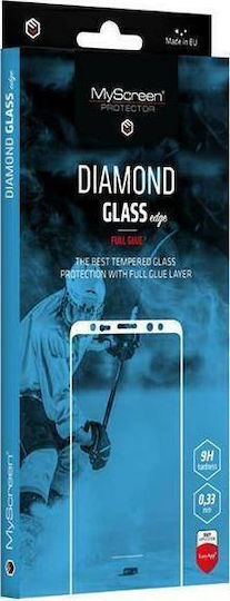 MyScreenPROTECTOR Full Glue Full Face Tempered Glass (Oppo A16, Oppo A16S)