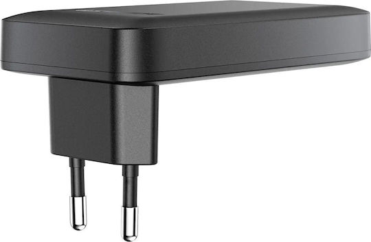 Acefast Φορτιστής Χωρίς Καλώδιο GaN με Θύρα USB-A και 2 Θύρες USB-C 65W Power Delivery / Quick Charge 4+ Μαύρος (A100)