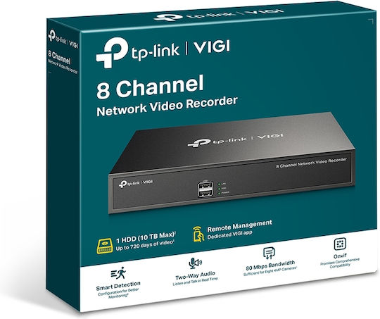 TP-LINK Vigi v1 DVR NVR NVR1008H