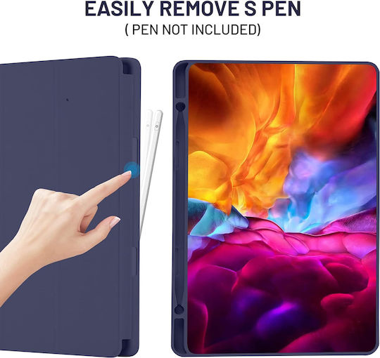 Techsuit Klappdeckel Blau (Samsung Galaxy Tab S6 Lite (2020/2022/2024))