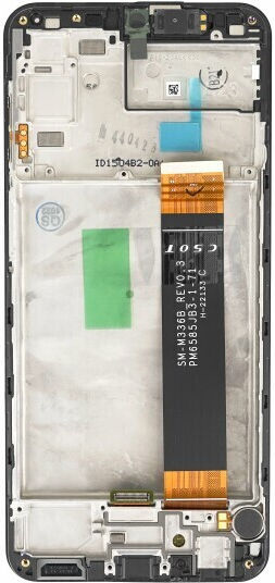 Samsung Screen Genuine with Touch Mechanism for Samsung Galaxy A23 4G SM-A235F (Black)