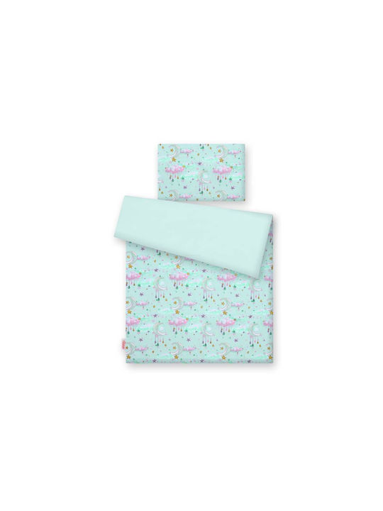 Bobono Kids Duvet Cover Mint 90x120cm